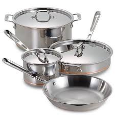 All Clad Copper Core Cookware Collection Bed Bath Beyond Cookware Set Stainless Steel Cookware Set All Clad
