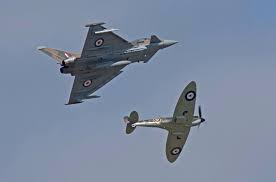 Typhoon And Spitfire Display 2015 Military Aircraft Fighter Jets Royal Air Force