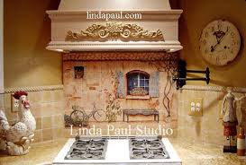 french country kitchen backsplash