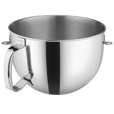 Maybe you would like to learn more about one of these? Kitchenaid Kn2b6peh Polished Stainless Steel 6 Qt Mixing Bowl With Handle For Stand Mixers