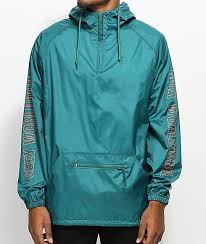Obey Worldwide Teal Red Anorak Jacket Anorak Jacket Black Adidas Jacket Jackets