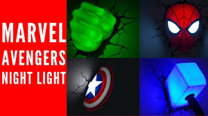 Marvel Superheroes 3d Night Lights Youtube