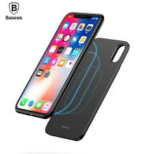 Baseus 5000mah Wireless Charger Power Bank Case For Iphone X Wireless Charging Battery Charger Case For Iphone X Phone Ca Wireless Charger Phone Iphone Cases