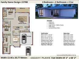 This collection offers a range of styles including dozens of contemporary models, country, and even a few 4. House Plans 4 Bedroom House Plans Double Garage Home Etsy