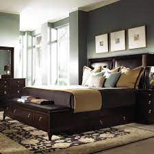 Alston King Storage Bed By Kincaid Furniture Brown Furniture Bedroom Dark Bedroom Furniture Dark Brown Furniture