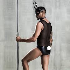 Faux Leather Tail Set Costume | Sexy Bunny Costume Men | Sex Bunny Cosplay  Costume - 4 - Aliexpress
