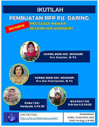 Keberadaan kkg sebagai wadah atau forum profesional guru di gugus sekolah, kecamatan e. Kkg Gugus Mawar Kecamatan Wonogiri Menyusun Rpp Untuk Pjj Secara Daring
