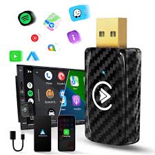Compact wireless CarPlay adapter