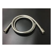 Vinyl shower hose by american brass®. Shiny Brushed Nickel Flexible Pvc Shower Hose