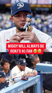 Miguel Rojas just wants to see Roki win like the rest of us 🥹, 🎥: 777cakee/X