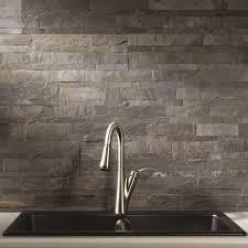 6 X 24 Natural Stone Slate Mosaic Tile Stone Backsplash Diy Tile Backsplash Stone Tile Backsplash