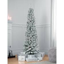 6ft Green Snowy Slim Tree Christmas George At Asda Buy christmas trees at macy's! 6ft green snowy slim tree
