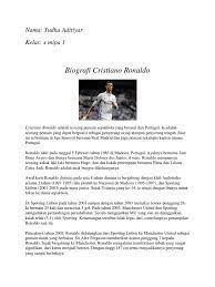 Biografi adalah cerita atau informasi tentang kehidupan seseorang. Contoh Biografi Kakak Goresan