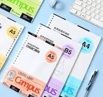 KOKUYO Loose Leaf Paper,campus A5 B5 A4 Refill Paper,20 26 ...