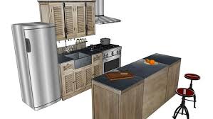 cuisine persiennes ilot maisons du monde tall cabinet storage home decor kitchen
