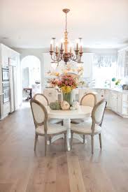 new wood flooring reveal in the kitchen