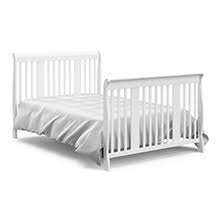 It is the most secure place to put your kid. Amazon Com Storkcraft Portofino 4 In 1 Fixed Side Convertible Crib Changer Easily Converts To Toddler Bed Day Bed Or Full Bed Three Position Adjustable Height Mattress Mattress Not Included White Full