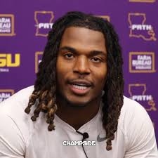 "Practice has been more violent!" LSU LB Harold Perkins Jr on changes with  coach Frank Wilson @_perkkkk @lsufootball @lsu @coachfrankwilson , Watch  the full interview on CHAMPSIDE YouTube! Link in ...