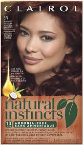 Clairol Natural Instincts, 5R Medium Auburn Brown