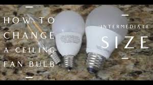 Sold by tekcom shop usa. Diy Ceiling Fan Light Bulb Replace And Sizes Quick Fix Youtube