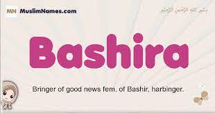 Want to discover art related to bashira? Bashira Meaning Of The Muslim Baby Name Bashira