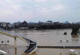 涨水了 桂林新闻报料桂林人论坛 guilin structures