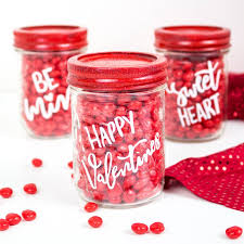 Download Cricut Crafts Best Valentine Cricut Craft Project You Will Love Easy Mason Jar Candy Diy Cricut