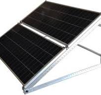 太陽光発電用アルミ地上架台 50kw用 ソーラーパネル用アルミ架台