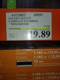 Golden arowana® moldings add a professional touch to your new flooring decor and investment. Costco Golden Select Laminate Flooring 19 89 Redflagdeals Com Forums