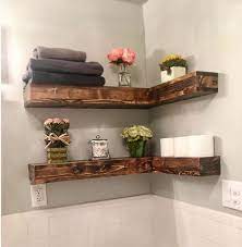Buy 1 Get 1 Free 10 Deep Handmade Reclaimed Wood Etsy In 2021 Floating Shelves L Shaped Shelves Reclaimed Wood Floating Shelves