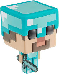 Turn him into a zombie then cure him so you get sick deals. Amazon Com Funko Pop Games Minecraft Steve In Diamond Armor Exclusive Toys Games