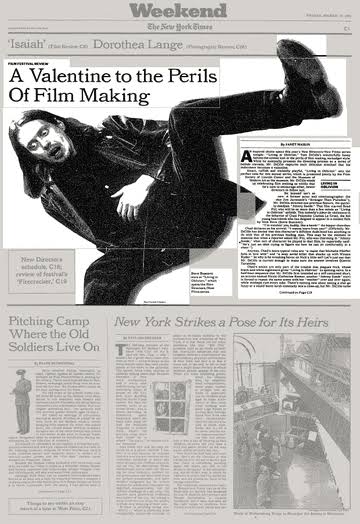 FILM FESTIVAL REVIEW: LIVING IN OBLIVION; A Valentine to the Perils of Film  Making - The New York Times