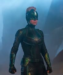 Concept artist andy park originally envisioned the character with short locks. Brie Larson Retro Hair Transformation In Captain Marvel
