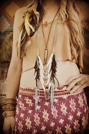 Sacred Path Bohemian Earthy Leather Bone Horn Layering Necklace