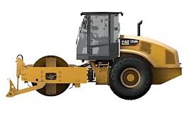 Caterpillar CB335E Smooth Drum Roller