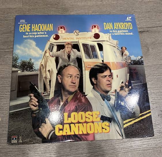 Loose Cannons LaserDisc PAL 1989 Action Comedy Movie w/ Gene Hackman Dan  Aykroyd
