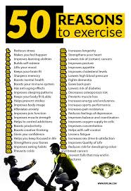 Exercise science shows that the benefits you receive are well worth the struggle of getting into the habit. 50 Reasons To Exercise Here S A Quick Snapshot Of Exercise Benefits Poster Piplum