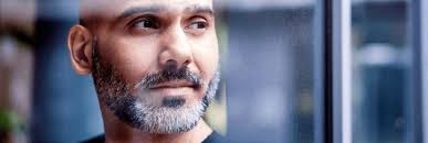 Barbes hommes crâne rasé