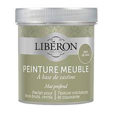 Petite salle de bain décorée dans l'esprit moderne. Peinture A Base De Caseine Meubles Liberon Vert De Gris Mat 0 5l Castorama
