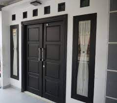 Model pintu rumah minimalis beragam. 10 Model Warna Pintu Minimalis Motif Cemerlang