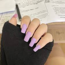 Light pink, light purple & light blue acrylic nails. Light Purple And Black Acrylic Nails Sourcery The One Monomer And Crystal Glass The Link To The Cjp Website Is