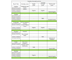 I read a book everyday. Contoh Daily Activity Dalam Bentuk Tabel Berbagai Contoh