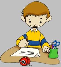 Resultado de imagen para niña escribiendo animado