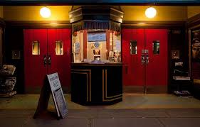 Hollywood Theatre 1935 Entrance Hollywood Theater Ticket Booth Haunted Movie
