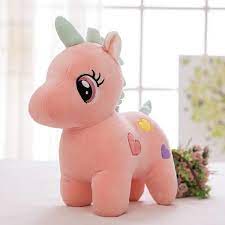 Kawaii Unicorn Plush Boneka Bantal Bayi Lucu