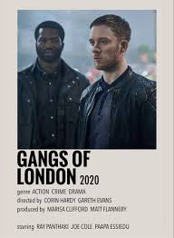 Maybe you would like to learn more about one of these? Gangs Of London By Millie In 2021 Avengers Movie Posters Movie Poster Wall London Poster