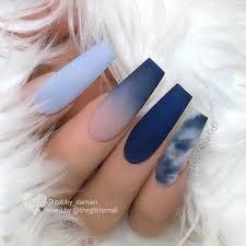 Black Acrylic Nails Coffin Designs Designing Your Nails Is Lots Of Fun It Will Make A Fashion Statement Explore The Hottest Trends And St Coffin Nails Matte Blue Coffin Nails Long Nail Designs