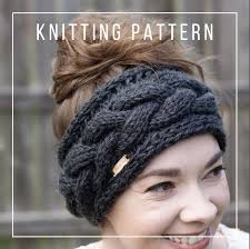 Crochet Cable Headband Pattern