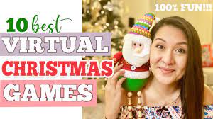 Best Fun Virtual Christmas Games For All Ages Online Holiday Games For The Family Fun Activity Youtube