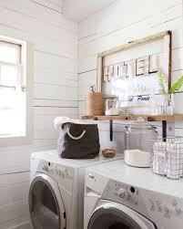 This multipurpose room functions as a laundry area and craft space. Set Of 4 Large Hanging Wood Buttons Sewing Room Decor Craft Room Wall Art For Laundry Room Wall Home Decoration Sculptures Home Decor Accents Emosens Fr